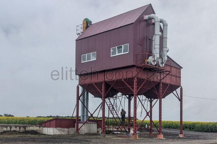 Строительство ЗАВ с БСХ-100 в Полтавской области для ФГ "Диана"