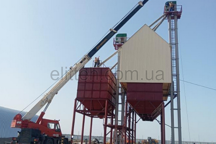Будівництво ЗАВ під сепаратор ЛУЧ-200 в Одеській області для ТОВ "Агропівдень-2"