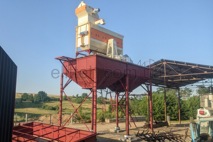 Строительство ЗАВ под сепаратор ЛУЧ-150 в Винницкой области для СФГ "Богданюка"