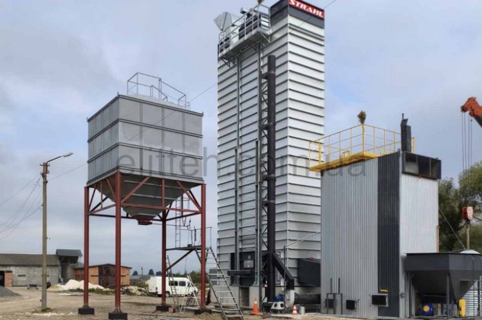 Бункер накопичувач для зерносушарки ТОВ "Агродім-Трейд" Львівська область 