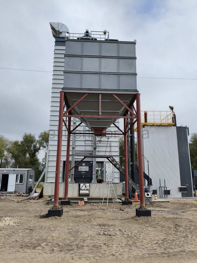 Експедиційний бункер для зерна 71 м3